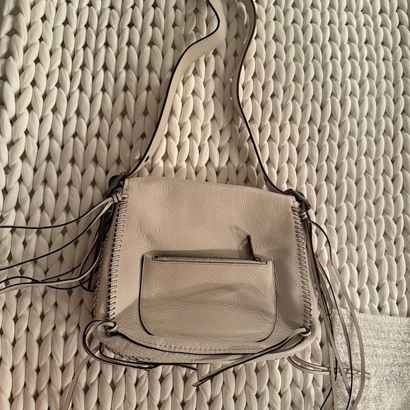 Coach 1941 Whiplash Saddle Bag in Pebble White Leather - Picture 5 of 5